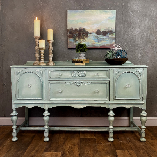 painted farmhouse credenza sideboard 